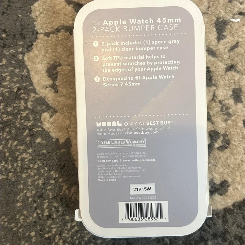 Apple Watch 2 pack bumper case new in box